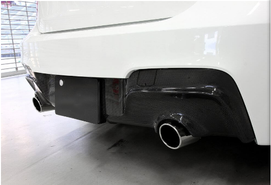 Zero Offset  3D Design Style Rear Diffuser (Carbon Fibre) for BMW 1 Series (F20) Pre LCi - 2012- 14 - MODE Auto Concepts