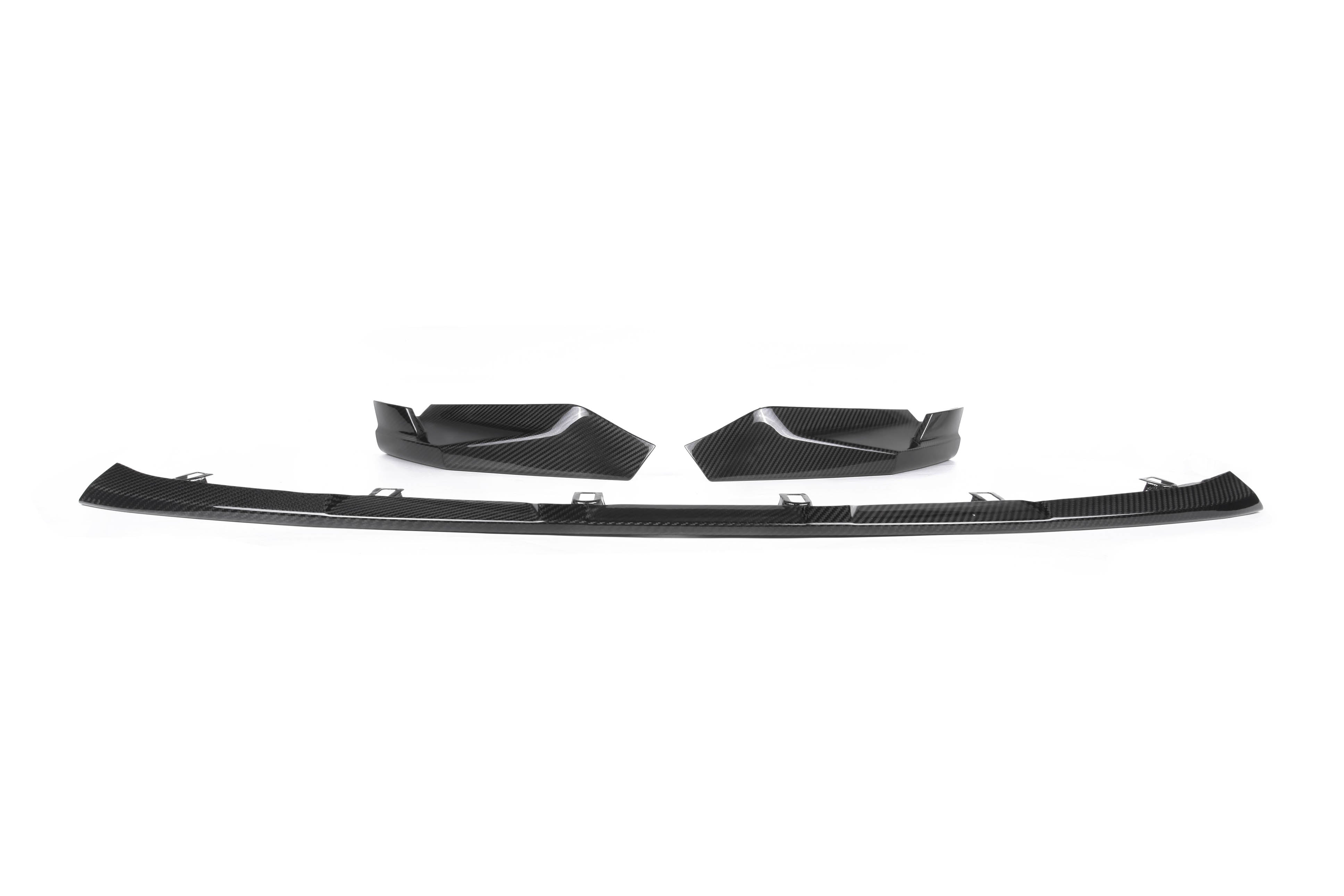 Zero Offset  M-Performance Style Pre Pregged Dry Carbon Front Lip For BMW M3 G80 G81 / M4 G82 G83 20+ - MODE Auto Concepts