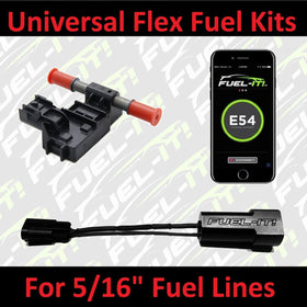 Fuel-It Universal DIY FLEX-FUEL Kit for 5/16" Fuel Lines -- Bluetooth & 5V - MODE Auto Concepts