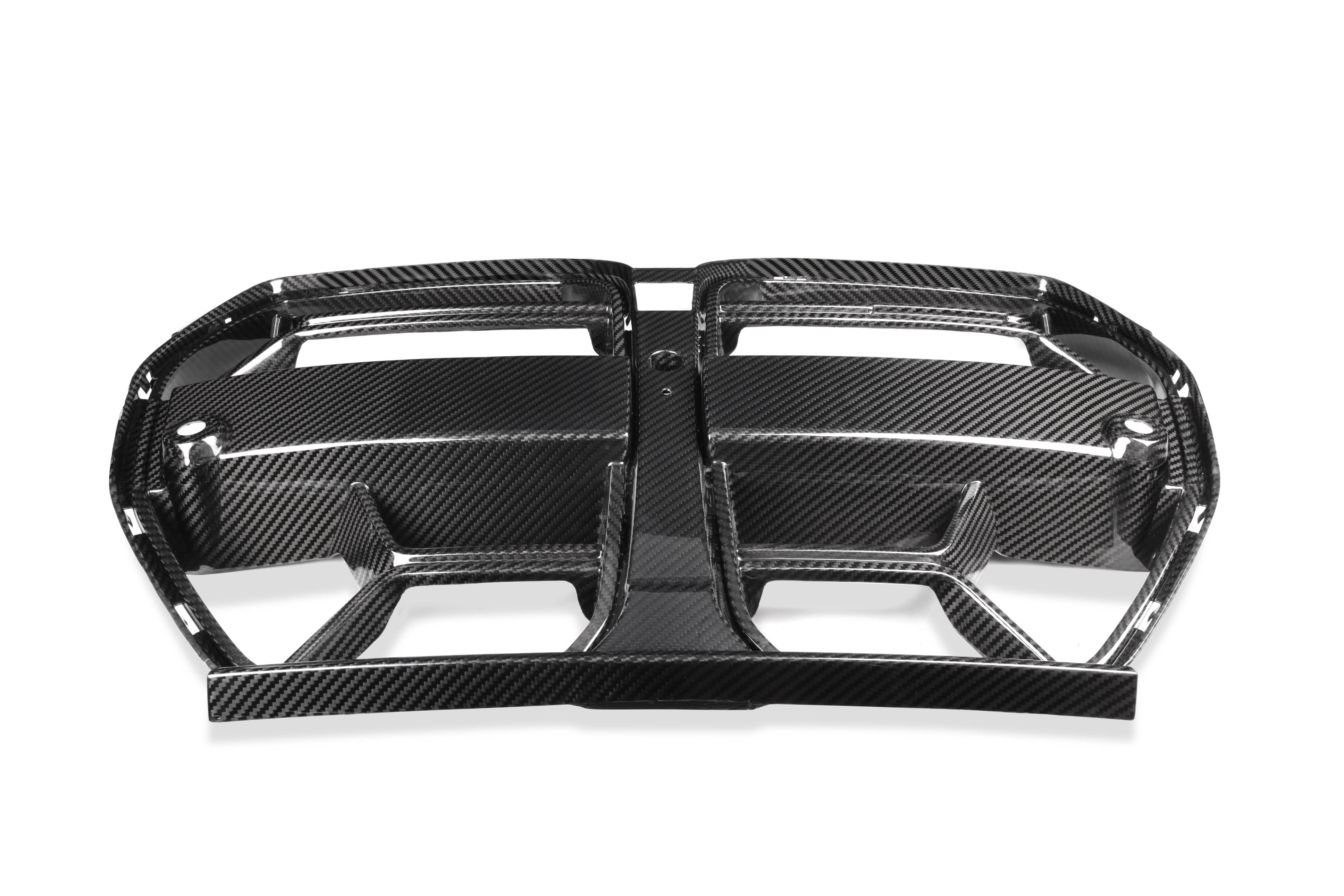 Zero Offset  CSL Style Pre Pregged Dry Carbon Grill For BMW M3 G80 G81 / M4 G82 G83 without ACC 20+ - MODE Auto Concepts