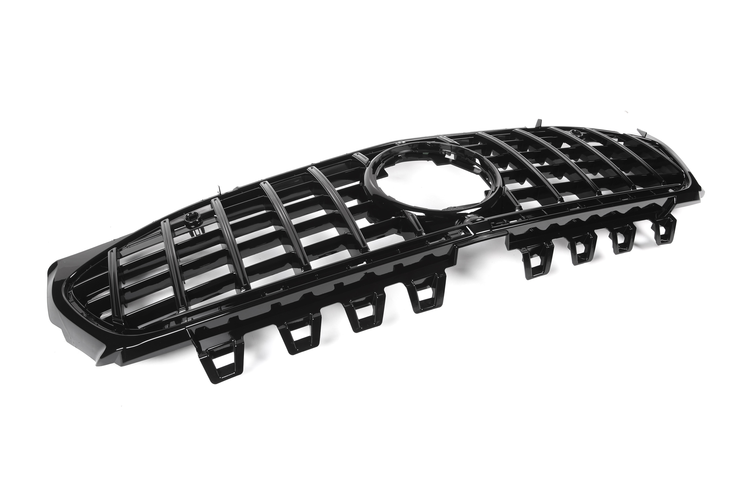 Zero Offset  AMG Panamericana Style Grille for Mercedes CLA Class C118 19+ - Black - MODE Auto Concepts