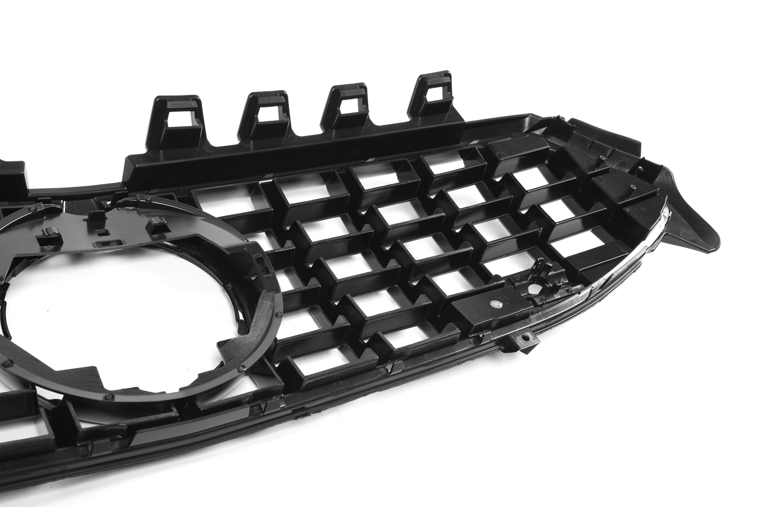 Zero Offset  AMG Panamericana Style Grille for Mercedes CLA Class C118 19+ - Black - MODE Auto Concepts