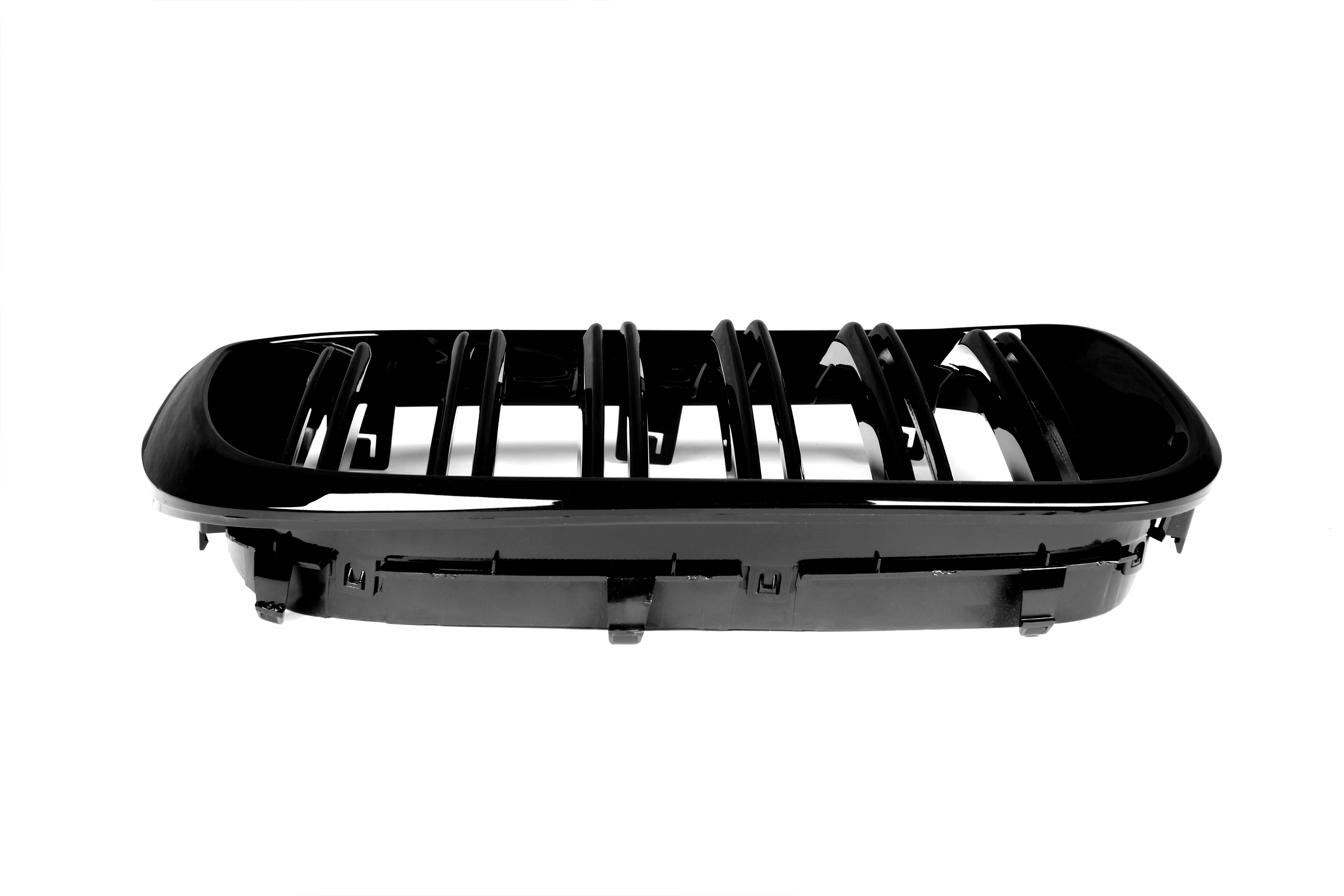 Zero Offset  M Performance Style Gloss Black Grill (Dual Slat) For BMW X3/X4 G01/G02 18-21 - MODE Auto Concepts