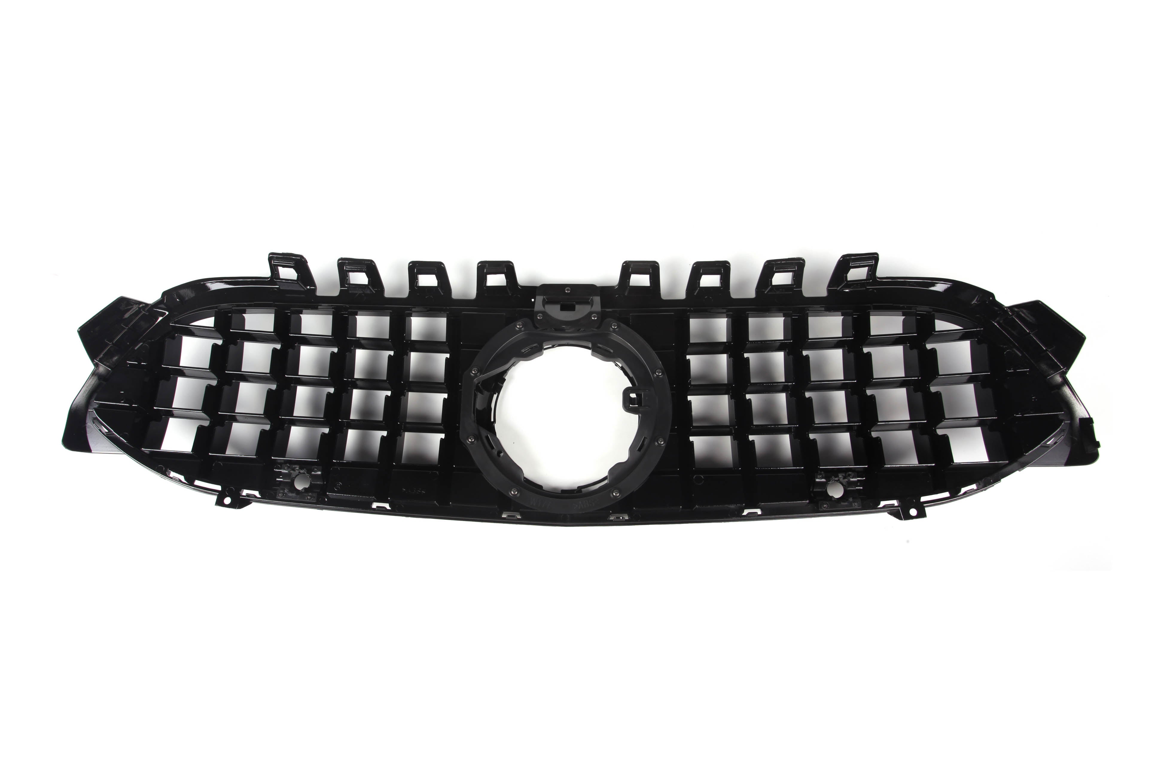 Zero Offset  AMG Panamericana Style Grille for Mercedes A Class W177 Hatch / V177 Sedan 19-23 - Black - MODE Auto Concepts