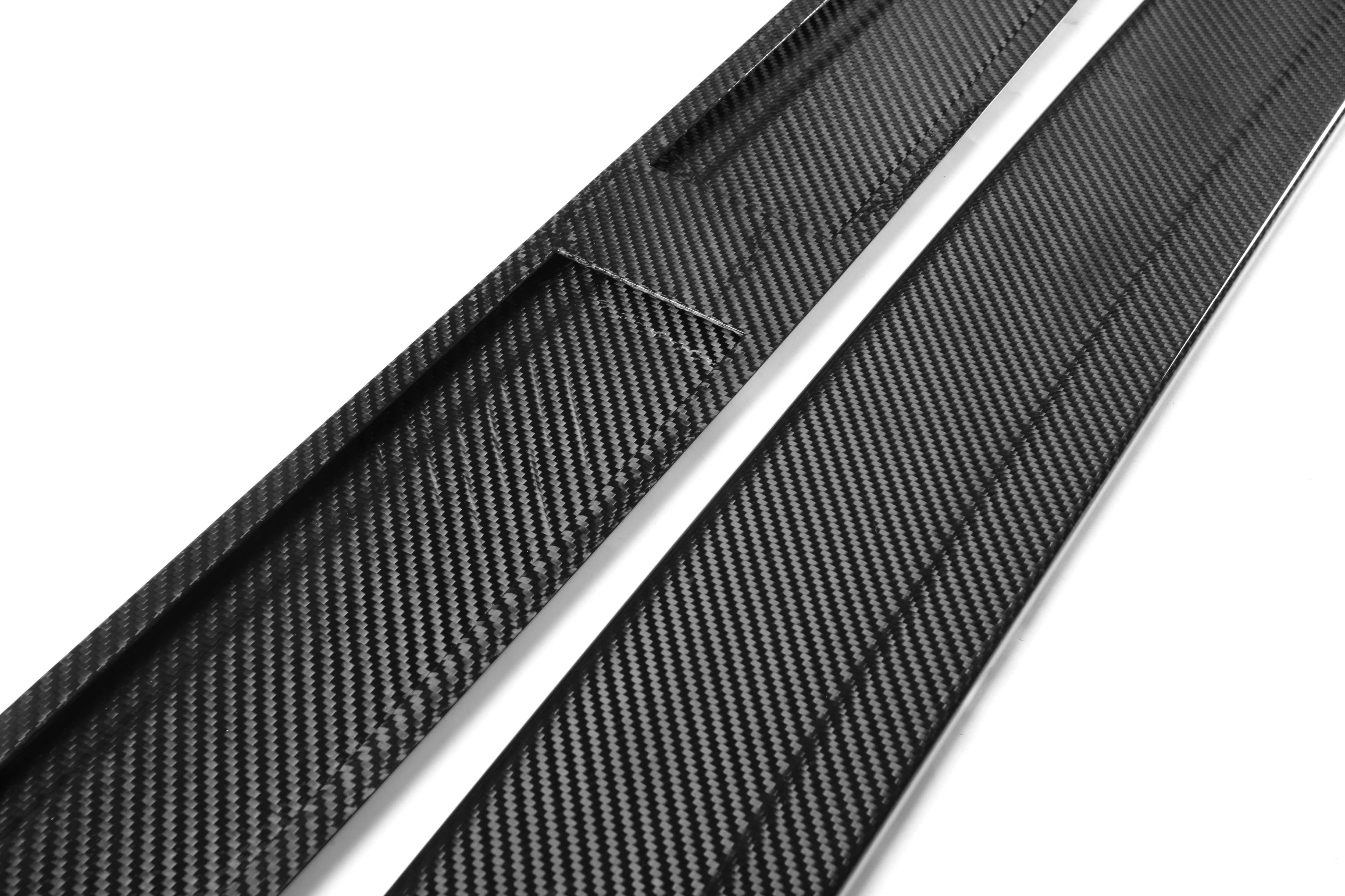 Zero Offset  M Performance Style Side Skirts (Carbon Fibre) for BMW M3 (F80) / M4 (F82/F83) - 2014-20 - MODE Auto Concepts