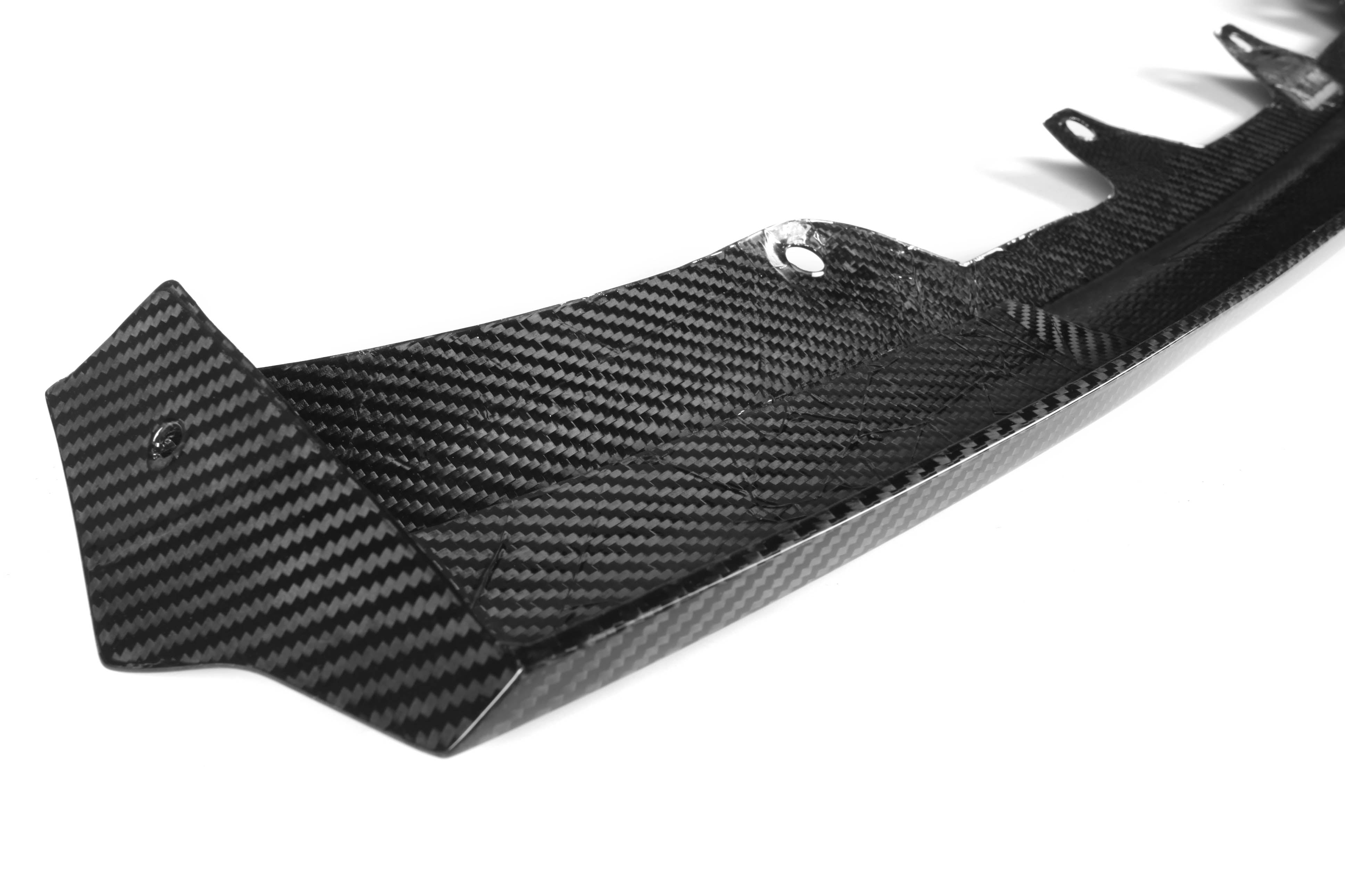 Zero Offset  Vorsteiner Style Pre Pregged Dry Carbon Front Lip For BMW M3 G80 G81 / M4 G82 G83 20+ - MODE Auto Concepts