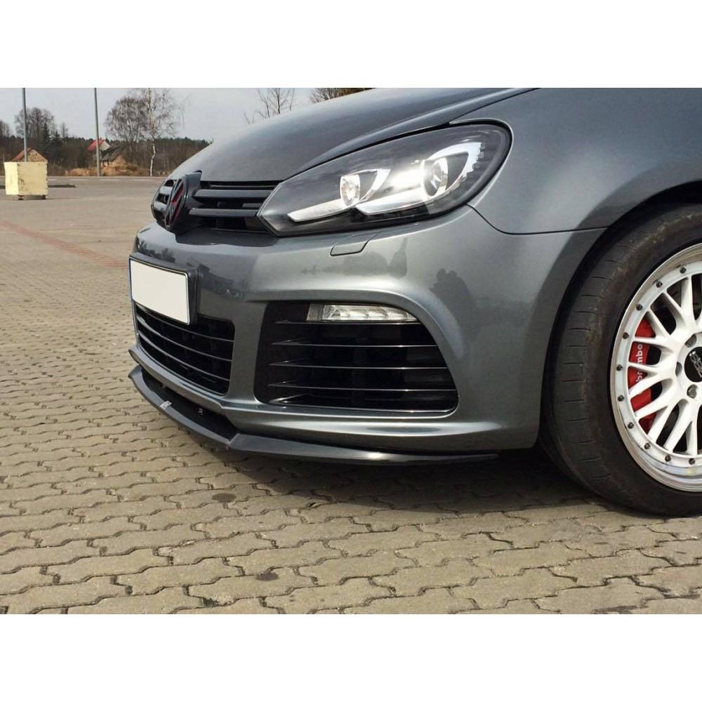 Maxton Design Front Splitter Cupra Style VW Golf Mk6 R Front Lip - MODE Auto Concepts