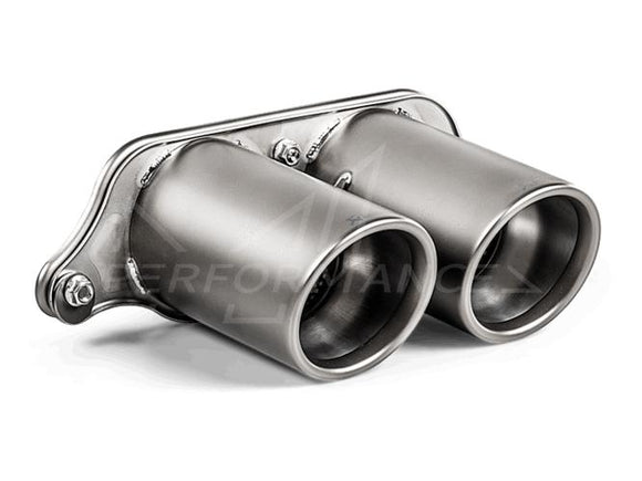 Akrapovic Porsche 991.2 911 Titanium Tail Pipe Set (GT3 & GT3 RS) - MODE Auto Concepts