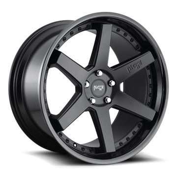 Niche Altair - M192 Satin Black & Gloss Black - MODE Auto Concepts