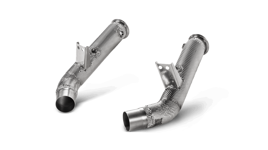 Akrapovic Alfa Romeo Giulia Quadrifoglio Catless Downpipes - MODE Auto Concepts