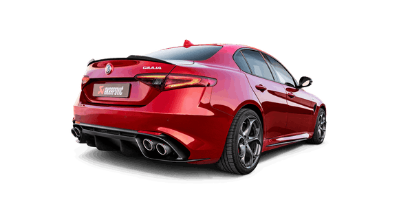 Akrapovic Alfa Romeo Giulia Quadrofoglio Evolution Line Titanium Exhaust System - MODE Auto Concepts