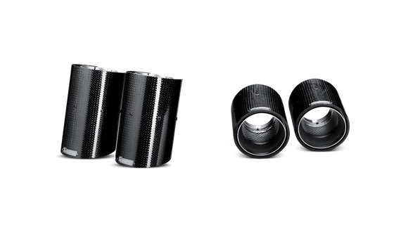 Akrapovic BMW E90 E92 E93 M3 Carbon Tail Pipe Set - MODE Auto Concepts