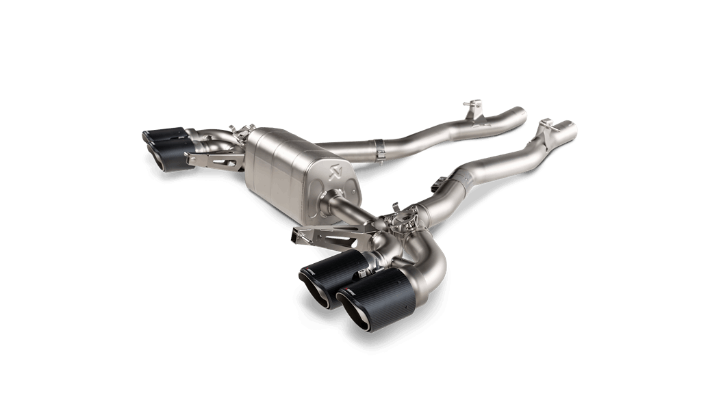 Akrapovic BMW F91 F92 Titanium Exhaust Slip-On Line OPF GPF 2020 (M8 & M8 Competition) - MODE Auto Concepts