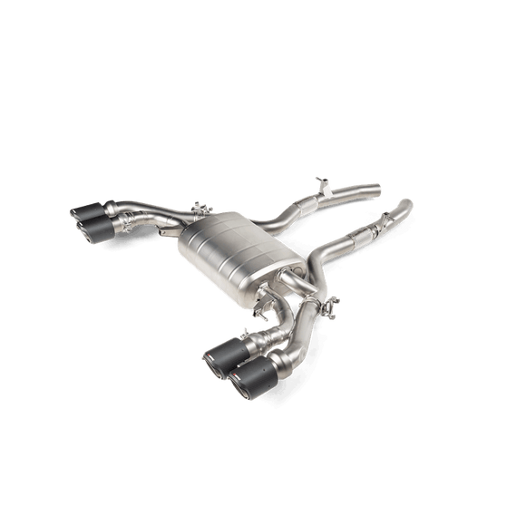 Akrapovic BMW F97 F98 Competition OPF/GPF Titanium Slip-On Line Exhaust (X3 M & X4 M) - MODE Auto Concepts