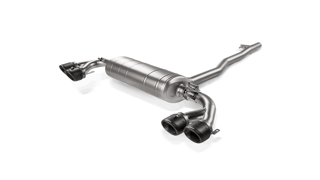 Akrapovic Mercedes-Benz C118 X118 OPF GPF CLA 35 AMG Slip-On Line Titanium Exhaust System - MODE Auto Concepts