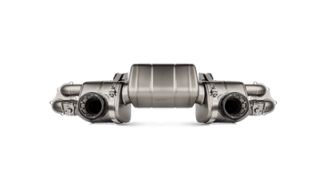 Akrapovič Porsche 718 Slip-On Line Titanium Exhaust System (Cayman GT4 & Boxster Spyder) - MODE Auto Concepts