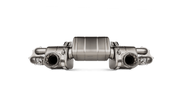 Akrapovič Porsche 718 Slip-On Line Titanium Exhaust System (Cayman GT4 & Boxster Spyder) - MODE Auto Concepts