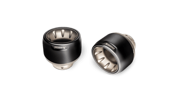 Akrapovič Porsche 718 Titanium Tail Pipe Set (Cayman GT4 & Boxster Spyder) - MODE Auto Concepts