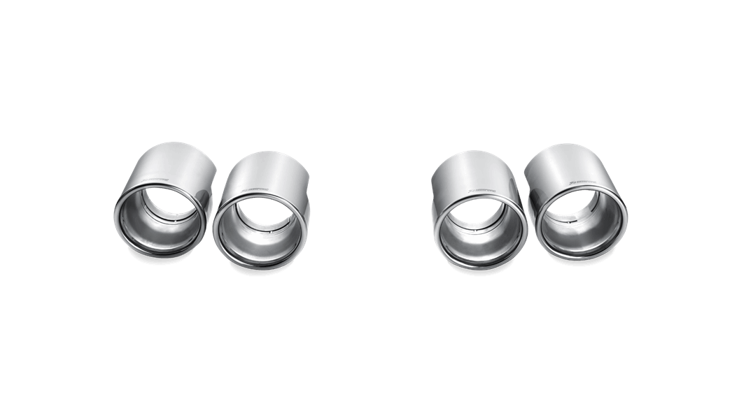 Akrapovič Porsche 958 Cayenne Titanium Tail Pipe Set (Inc. Cayenne, Cayenne S, Cayenne S Diesel & Cayenne Turbo S) - MODE Auto Concepts