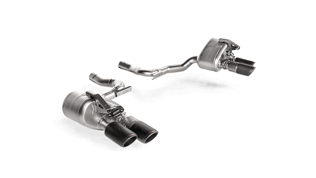 Akrapovič Porsche 971 Panamera 4 Slip-On Line Titanium Exhaust System (Panamera 4 E-Hybrid, Panamera 4S, Panamera Sport Turismo 4 E-Hybrid & Panamera Sport Turismo 4S) - MODE Auto Concepts