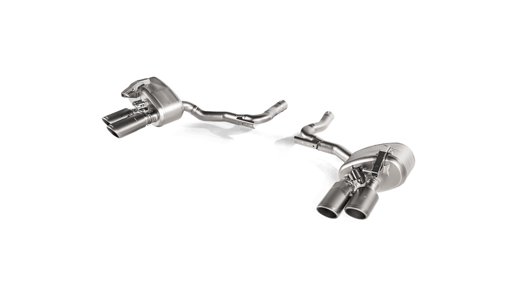 Akrapovič Porsche 971 Panamera 4 Slip-On Line Titanium Exhaust System (Panamera 4 E-Hybrid, Panamera 4S, Panamera Sport Turismo 4 E-Hybrid & Panamera Sport Turismo 4S) - MODE Auto Concepts