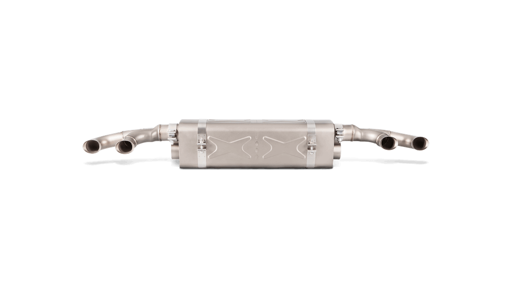 Akrapovič Porsche 991.2 911 Turbo Slip-On Line Titanium Exhaust System (911 Turbo & Turbo S) - MODE Auto Concepts