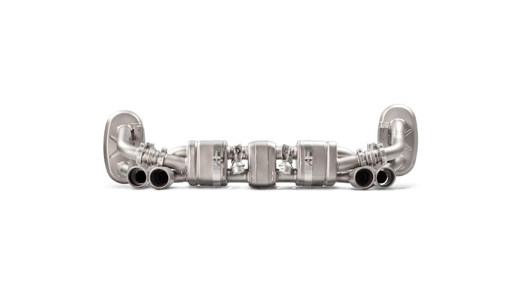 Akrapovič Porsche 991 911 Carrera Slip-On Line Titanium Exhaust System (Inc. Carrera, Carrera S, Carrera GTS & Carrera Cabriolet 4S) - MODE Auto Concepts
