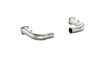 Akrapovič Porsche 991 911 Turbo Catless Titanium Link Pipe Set (911 Turbo & 911 Turbo S) - MODE Auto Concepts
