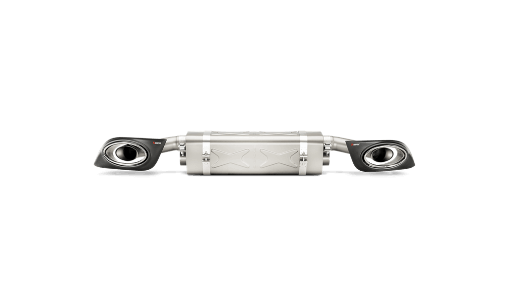 Akrapovič Porsche 991 911 Turbo Slip-On Line Titanium Exhaust System (911 Turbo & 911 Turbo S) - MODE Auto Concepts