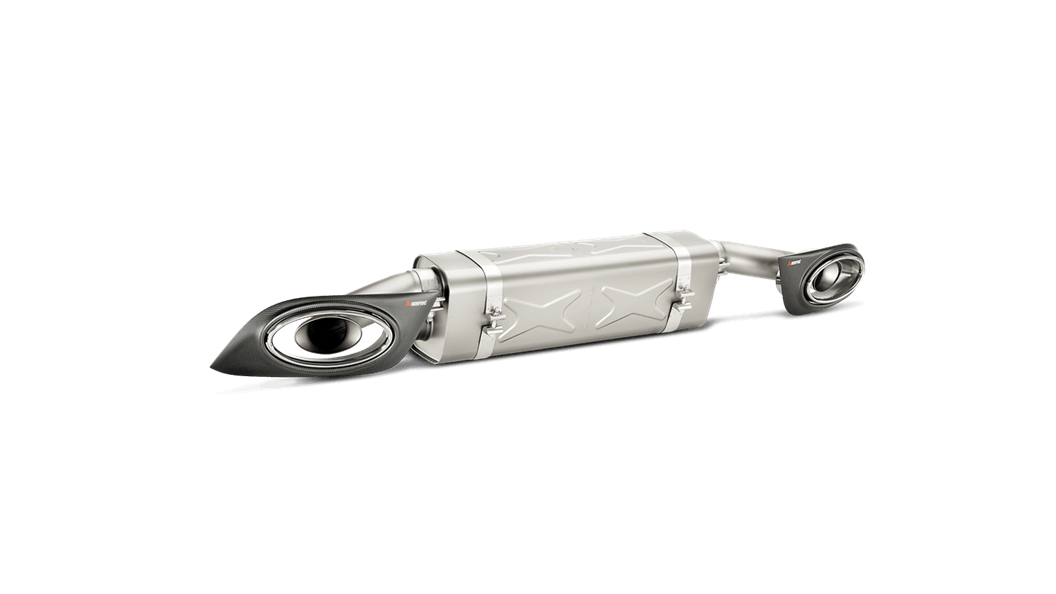Akrapovič Porsche 991 911 Turbo Slip-On Line Titanium Exhaust System (911 Turbo & 911 Turbo S) - MODE Auto Concepts