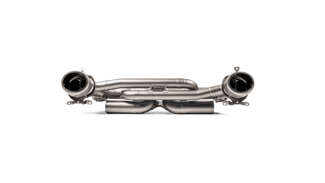 Akrapovič Porsche 992 911 Carrera Slip-On Race Line Titanium Exhaust System (Carrera, Carrera S, Carrera 4S & Carrera Cabriolet) - MODE Auto Concepts