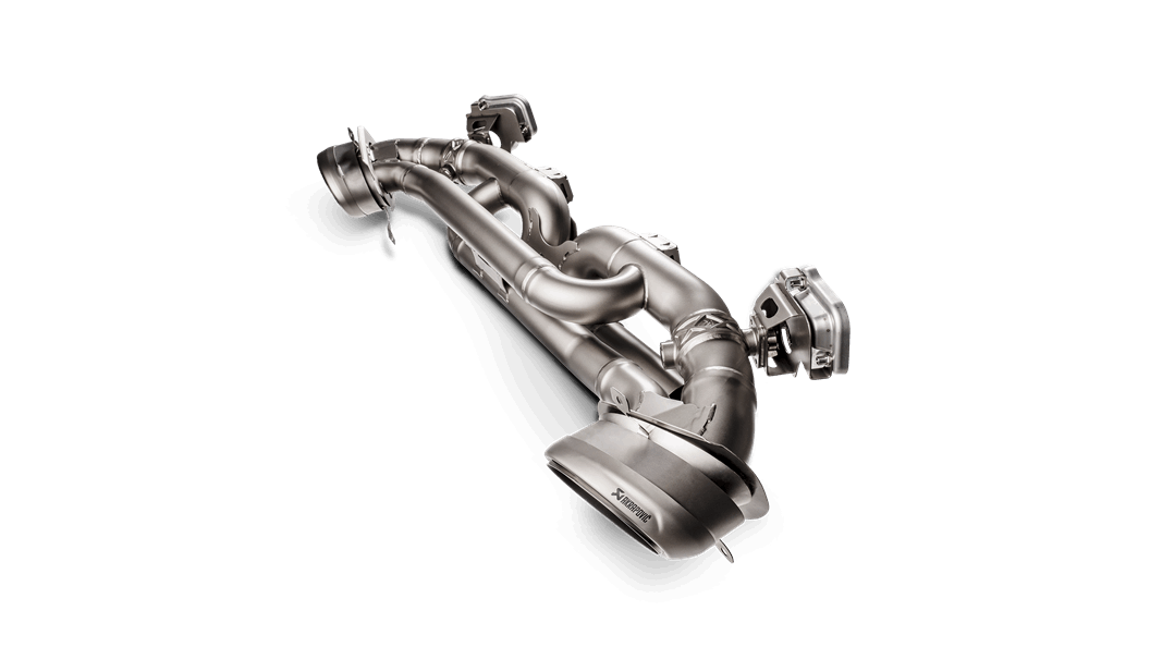 Akrapovič Porsche 992 911 Carrera Slip-On Race Line Titanium Exhaust System (Carrera, Carrera S, Carrera 4S & Carrera Cabriolet) - MODE Auto Concepts