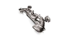 Akrapovič Porsche 992 911 Carrera Slip-On Race Line Titanium Exhaust System (Carrera, Carrera S, Carrera 4S & Carrera Cabriolet) - MODE Auto Concepts