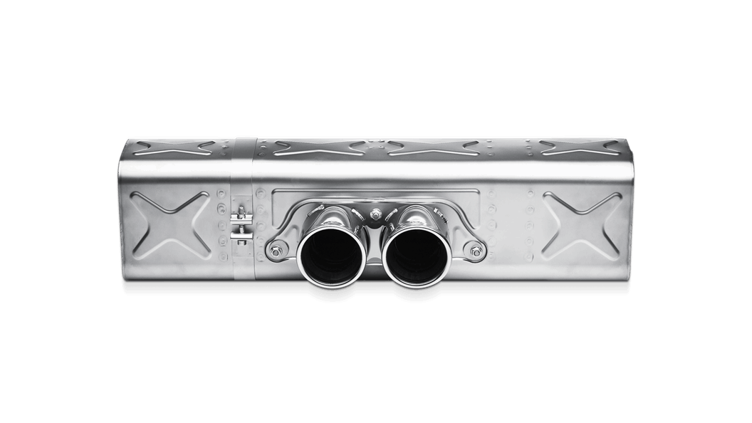 Akrapovič Porsche 997 997 FL 991 911 Slip-On Line Titanium Exhaust Muffler (911 GT3 & 911 GT3 RS) - MODE Auto Concepts