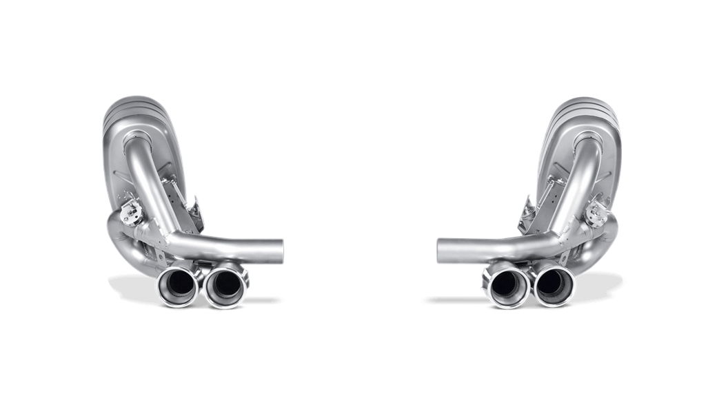 Akrapovič Porsche 997 DFI 911 Slip-On Line Titanium Exhaust System (Inc. Carrera S, Carrera GTS, Cabriolet 4 & Targa 4S) - MODE Auto Concepts