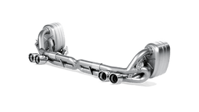 Akrapovič Porsche 997 DFI 911 Slip-On Line Titanium Optional Collector (Inc. Carrera, Carrera S, Carrera Cabriolet GTS & Targa 4S) - MODE Auto Concepts