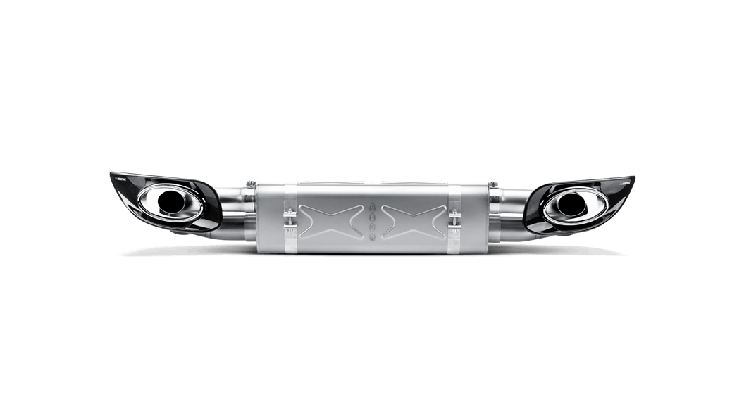 Akrapovič Porsche 997 FL 911 Turbo Slip-On Line Titanium Exhaust (911 Turbo & 911 Turbo S) - MODE Auto Concepts