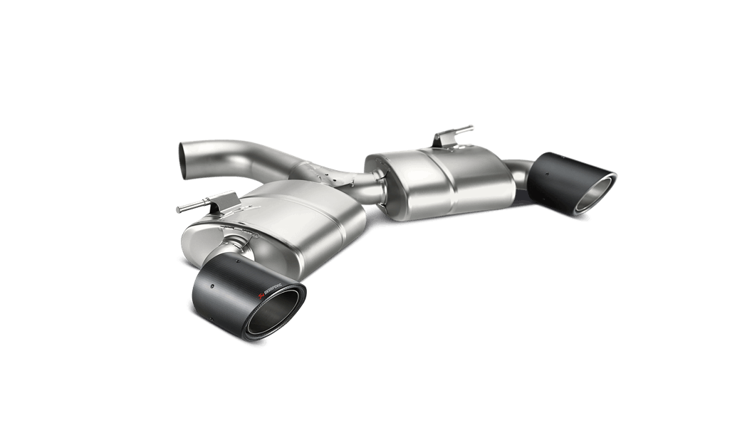 Akrapovic VW MK7.5 Golf GTI FL Slip-On Race Line Titanium Exhaust System - MODE Auto Concepts