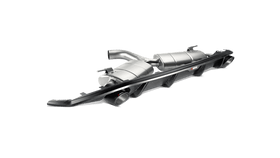 Akrapovic VW MK7 Golf GTI Rear Carbon Fibre Diffuser - MODE Auto Concepts