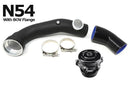 BMS Aluminum Replacement Charge Pipe for N54 E Chassis BMW - Burger Motorsports 