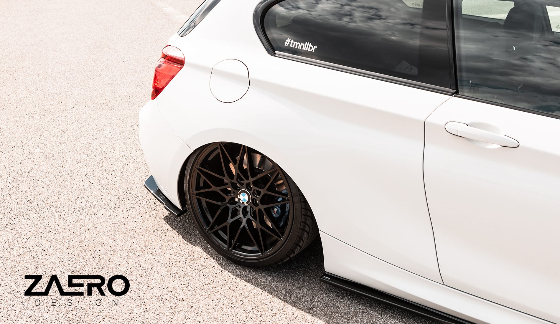 Zaero Designs  EVO-1 Rear Diffuser & Rear Splitters for BMW 1 Series F20 (Pre LCI) 12-15 - MODE Auto Concepts