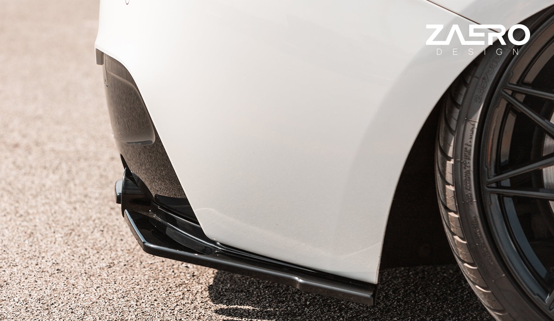 Zaero Designs  EVO-1 Rear Diffuser & Rear Splitters for BMW 1 Series F20 (Pre LCI) 12-15 - MODE Auto Concepts