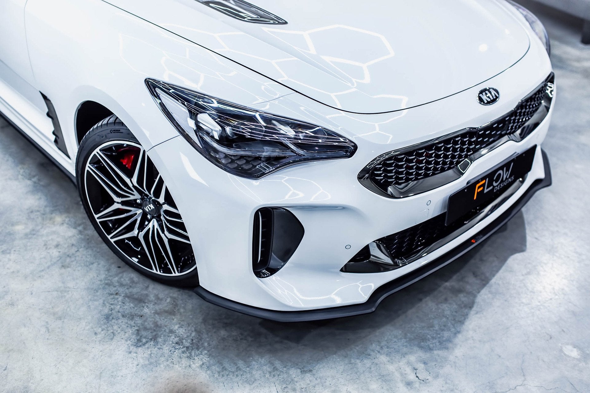 Stinger CK GT MY21 Front Lip Splitter & Bumper Reinforcement Brackets - MODE Auto Concepts