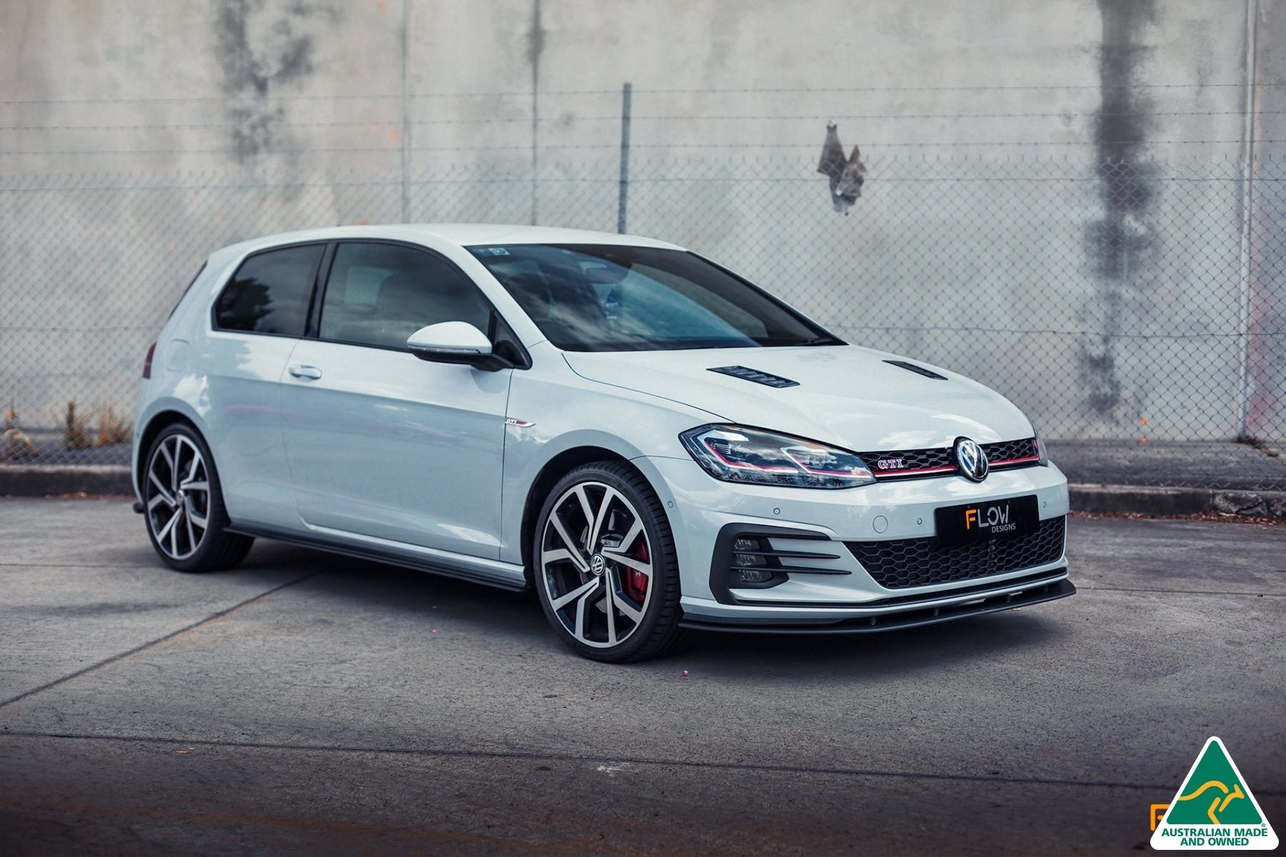 VW MK7.5 Golf GTI Front Splitter & Aerospacers - MODE Auto Concepts