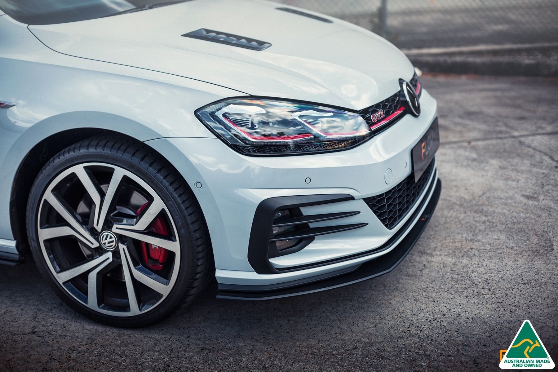 VW MK7.5 Golf GTI Front Splitter & Aerospacers - MODE Auto Concepts