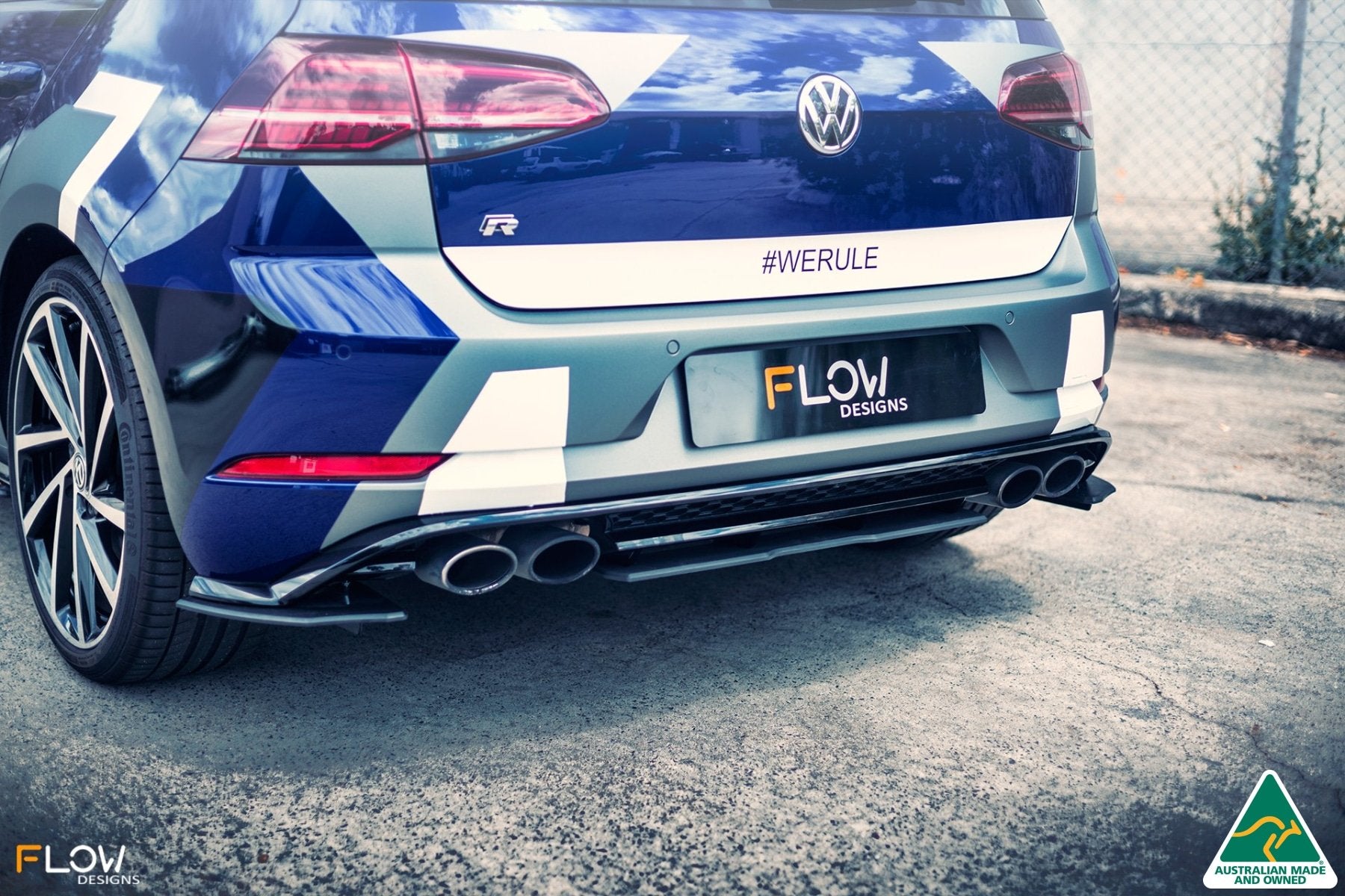 MK7.5 Golf R Rear Valance & Fairing - MODE Auto Concepts