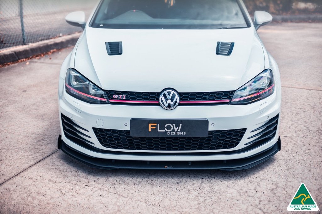 MK7 Golf GTI Front Lip Splitter Winglets (Pair) - MODE Auto Concepts