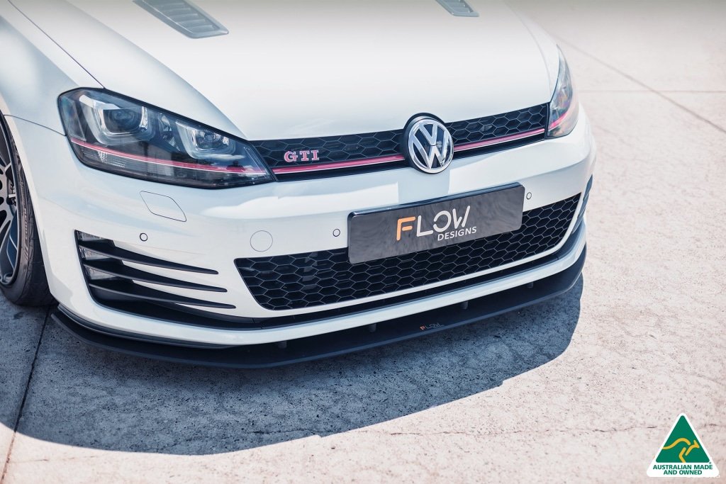 MK7 Golf GTI Front Lip Splitter Extensions (Pair) - MODE Auto Concepts