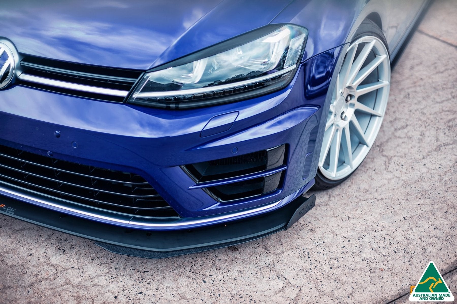 MK7 Golf R Front Lip Splitter Winglets (Pair) - MODE Auto Concepts