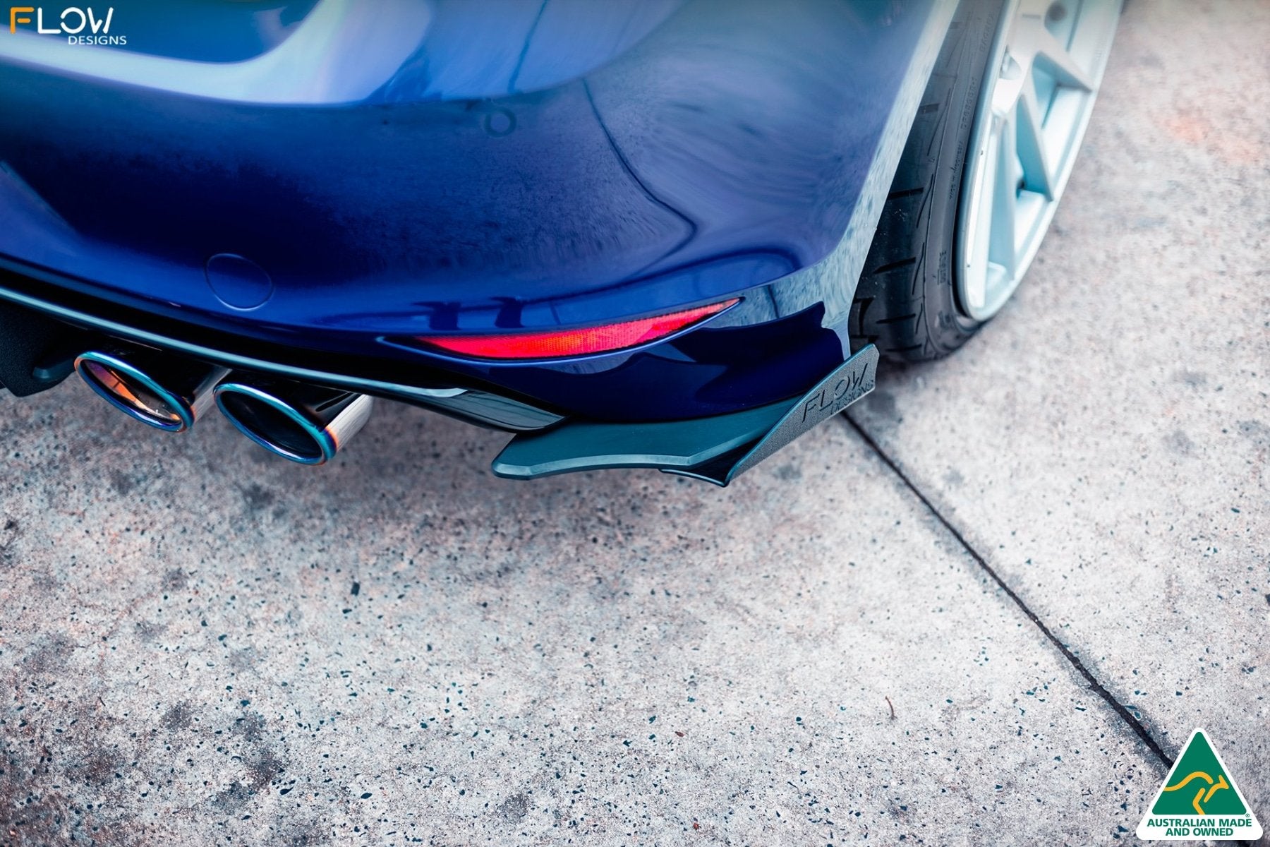 MK7 Golf R Rear Pod/Spat Winglets (Pair) - MODE Auto Concepts